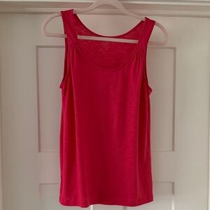 LOFT Bright Pink Tank Top